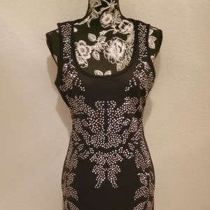 2b Bebe Rhinestone Dress M
